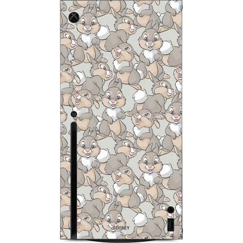 Disney Bambi Thumper Character Pattern Xbox Series X Console Skin