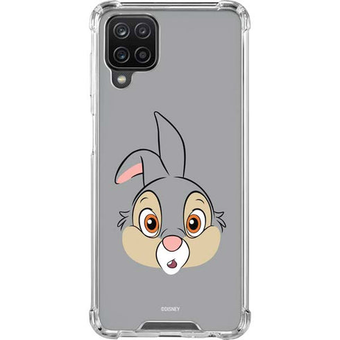 Disney Bambi Thumper Portrait Galaxy A12 Clear Case