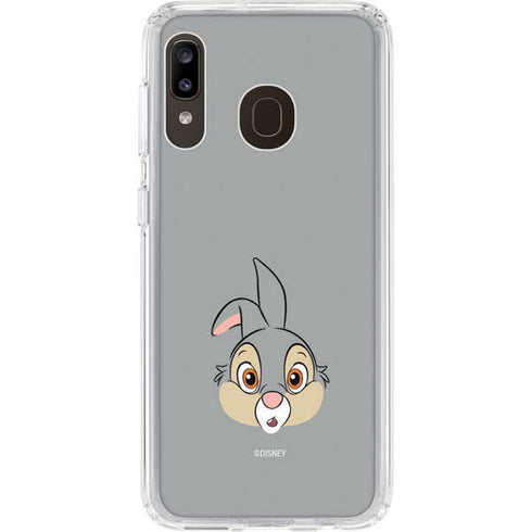 Disney Bambi Thumper Portrait Galaxy A20 Clear Case