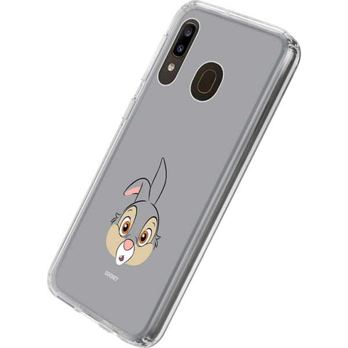 Disney Bambi Thumper Portrait Galaxy A20 Clear Case