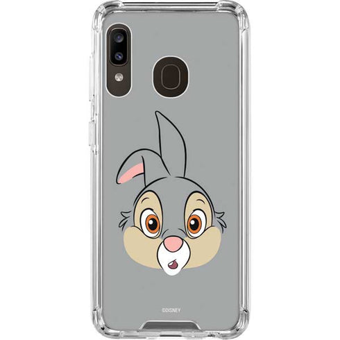 Disney Bambi Thumper Portrait Galaxy A30 Clear Case