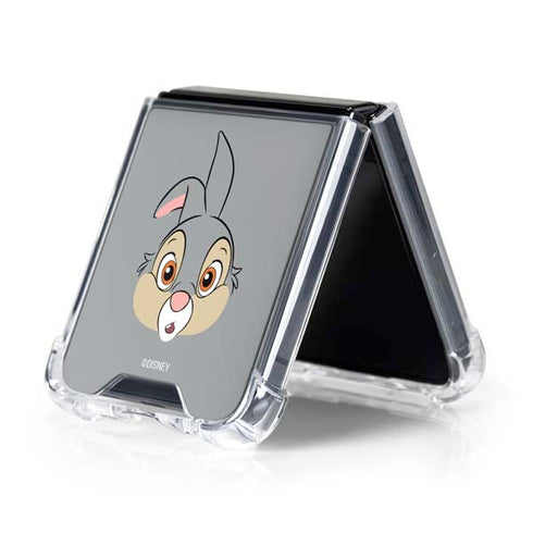 Disney Bambi Thumper Portrait Galaxy Z Flip5 5G Clear Case