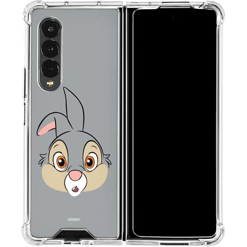 Disney Bambi Thumper Portrait Galaxy Z Fold4 5G Clear Case