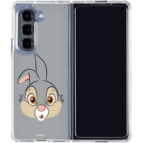 Disney Bambi Thumper Portrait Galaxy Z Fold5 5G Clear Case