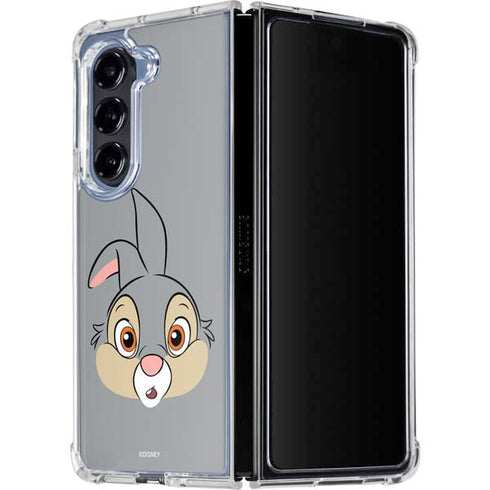 Disney Bambi Thumper Portrait Galaxy Z Fold5 5G Clear Case