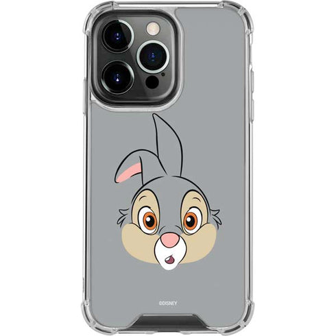 Disney Bambi Thumper Portrait iPhone 14 Pro Clear Case