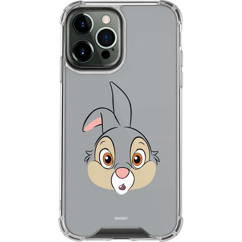 Disney Bambi Thumper Portrait iPhone 14 Pro Max Clear Case