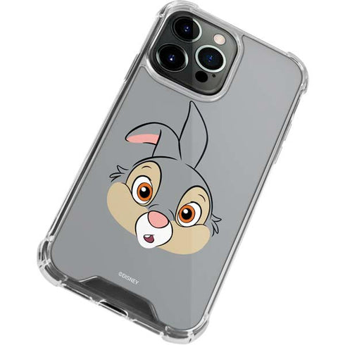 Disney Bambi Thumper Portrait iPhone 14 Pro Max Clear Case