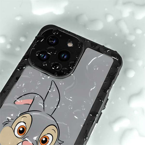 Disney Bambi Thumper Portrait iPhone 14 Pro Max Waterproof Case