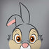 Disney Bambi Thumper Portrait iPhone X Skin