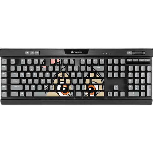 Disney Bambi Thumper Portrait K95 RGB PLATINUM Mechanical Gaming Keyboard Skin