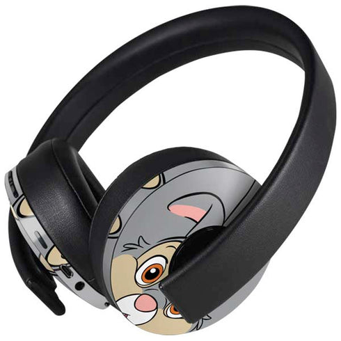Disney Bambi Thumper Portrait PlayStation 4 Gold Wireless Headset Skin
