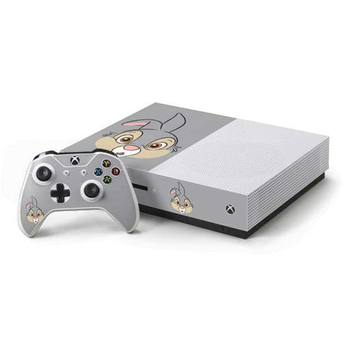 Disney Bambi Thumper Portrait Xbox One S Console and Controller Bundle Skin