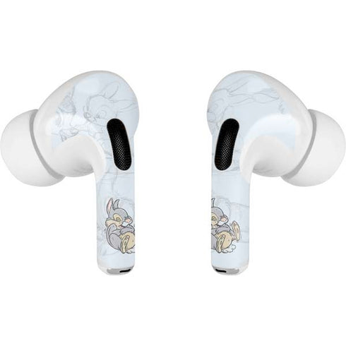 Disney Bambi Thumper Sketched portrait AirPods Pro 2nd Gen Skin
