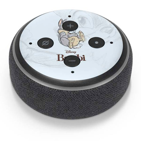 Disney Bambi Thumper Sketched portrait Amazon Echo Dot Skin