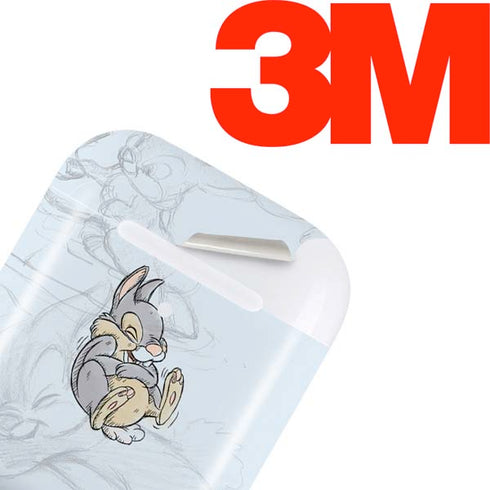 Disney Bambi Thumper Sketched portrait Apple AirPods 2 Skin