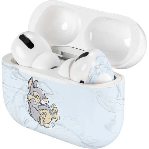 Disney Bambi Thumper Sketched portrait Apple AirPods Pro Skin