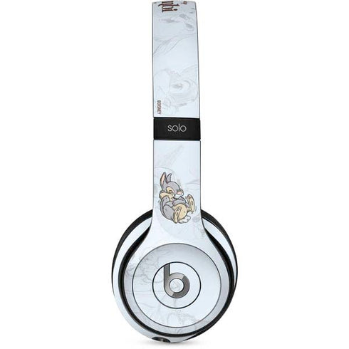 Disney Bambi Thumper Sketched portrait Beats Solo 2 Wired Skin