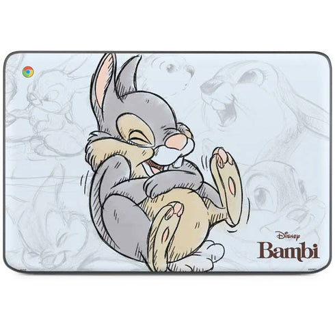 Disney Bambi Thumper Sketched portrait HP Chromebook Skin