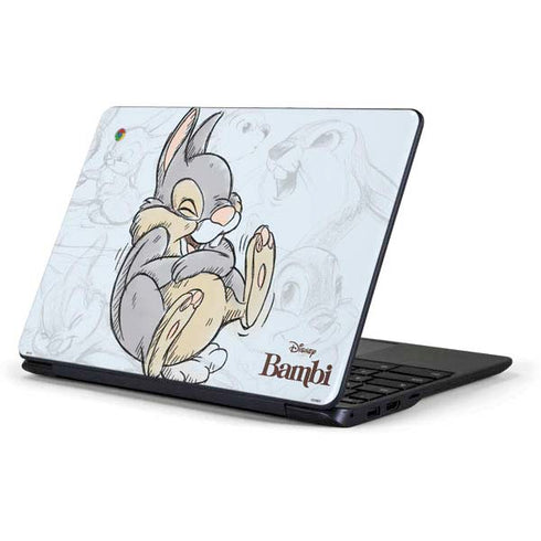 Disney Bambi Thumper Sketched portrait Samsung Chromebook Skin