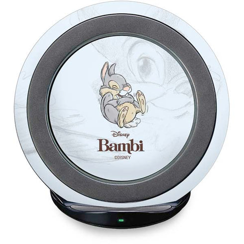 Disney Bambi Thumper Sketched portrait Fast Charge Wireless Charging Stand Skin