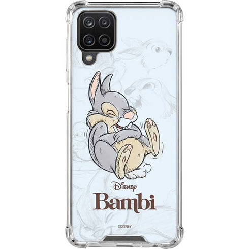 Disney Bambi Thumper Sketched portrait Galaxy A12 Clear Case