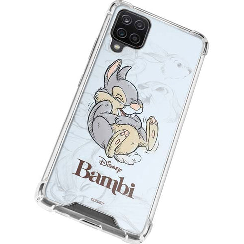 Disney Bambi Thumper Sketched portrait Galaxy A12 Clear Case