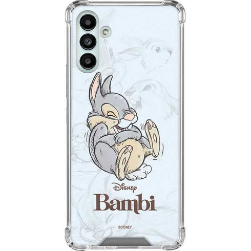 Disney Bambi Thumper Sketched portrait Galaxy A13 5G Clear Case