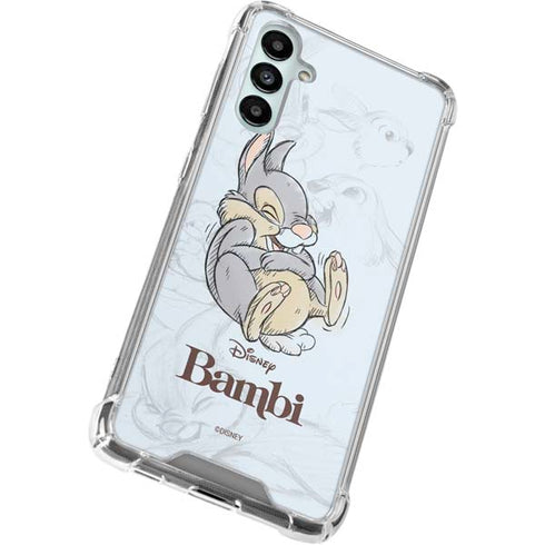 Disney Bambi Thumper Sketched portrait Galaxy A14 5G Clear Case