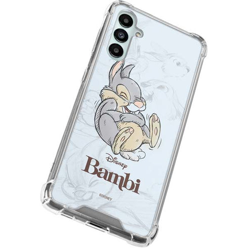Disney Bambi Thumper Sketched portrait Galaxy A15 5G Clear Case