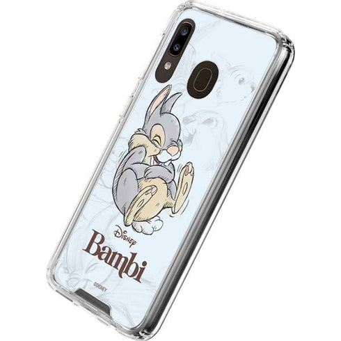Disney Bambi Thumper Sketched portrait Galaxy A30 Clear Case