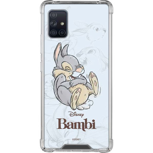 Disney Bambi Thumper Sketched portrait Galaxy A51 5G Clear Case