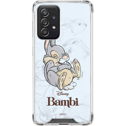Disney Bambi Thumper Sketched portrait Galaxy A52 5G Clear Case