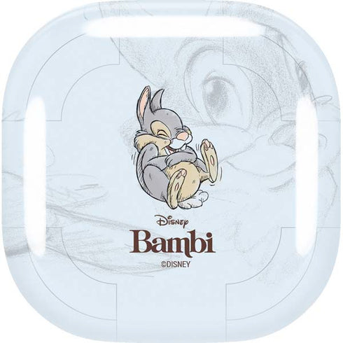 Disney Bambi Thumper Sketched portrait Galaxy Buds Live Skin