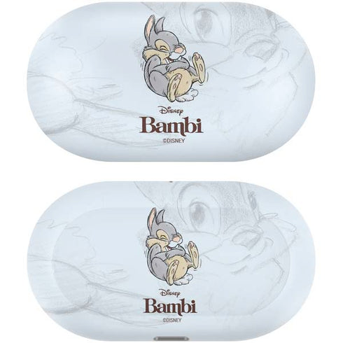 Disney Bambi Thumper Sketched portrait Galaxy Buds Plus Skin