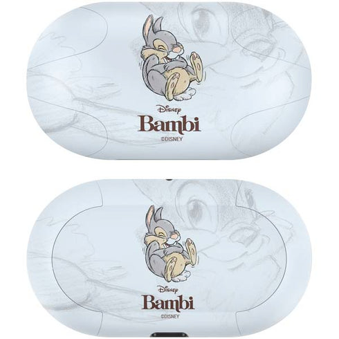Disney Bambi Thumper Sketched portrait Galaxy Buds Skin