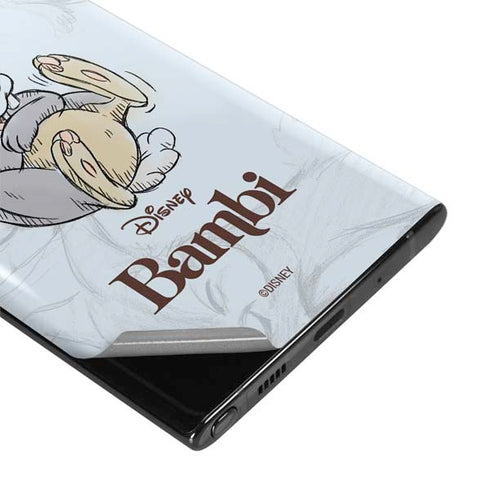 Disney Bambi Thumper Sketched portrait Galaxy Note 10 Plus Skin
