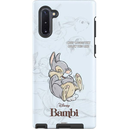 Disney Bambi Thumper Sketched portrait Galaxy Note 10 Pro Case