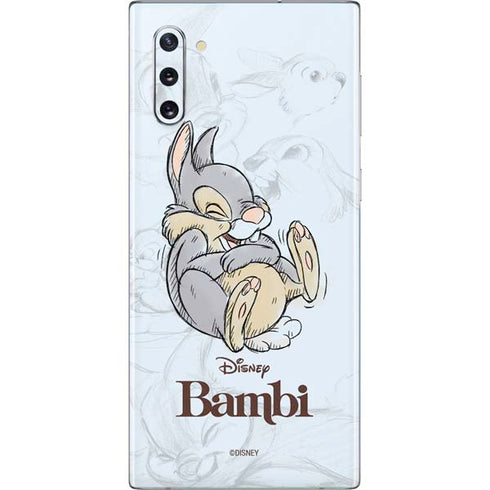 Disney Bambi Thumper Sketched portrait Galaxy Note 10 Skin