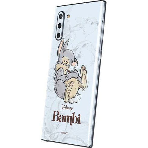 Disney Bambi Thumper Sketched portrait Galaxy Note 10 Skin