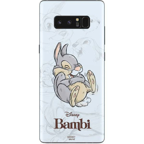 Disney Bambi Thumper Sketched portrait Galaxy Note 8 Skin