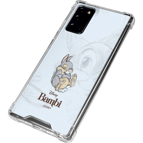 Disney Bambi Thumper Sketched portrait Galaxy Note20 5G Clear Case