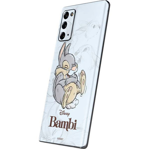 Disney Bambi Thumper Sketched portrait Galaxy Note20 5G Skin