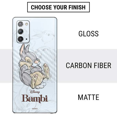 Disney Bambi Thumper Sketched portrait Galaxy Note20 5G Skin