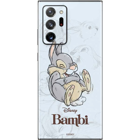 Disney Bambi Thumper Sketched portrait Galaxy Note20 Ultra 5G Skin