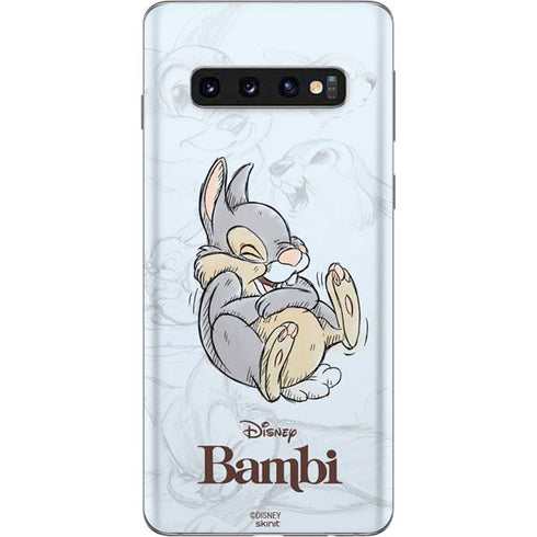 Disney Bambi Thumper Sketched portrait Galaxy S10 Skin