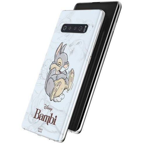 Disney Bambi Thumper Sketched portrait Galaxy S10 Skin