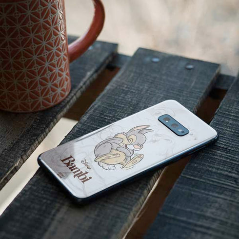 Disney Bambi Thumper Sketched portrait Galaxy S10e Skin
