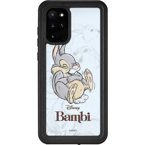 Disney Bambi Thumper Sketched portrait Galaxy S20 Plus Waterproof Case