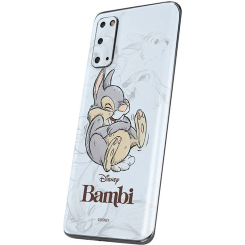 Disney Bambi Thumper Sketched portrait Galaxy S20 Skin